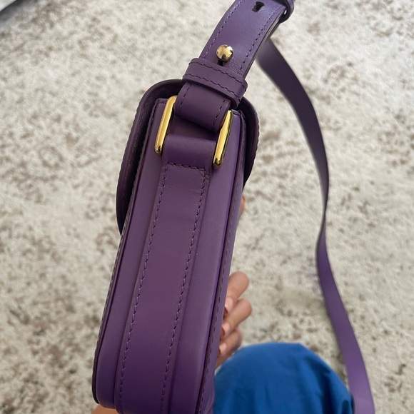APC mini grace top handle bag in purple - Picture 6 of 8